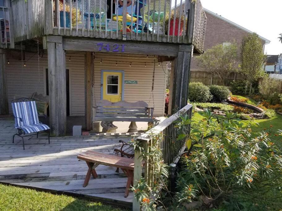 The Seahorse Apt - Lakeside And Close To The Beach Daire Galveston Dış mekan fotoğraf